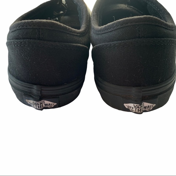 Vans Boys/Kids Black Sneakers SZ 7 - Picture 6 of 6